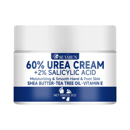 SUYARUN 60% Urea Foot Cream – Intensive Repair for Cracked Heels, Calluses & Dry Skin