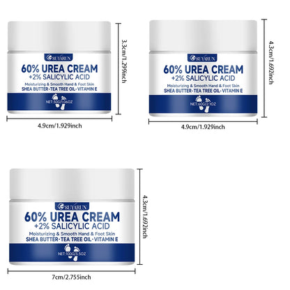 SUYARUN 60% Urea Foot Cream – Intensive Repair for Cracked Heels, Calluses & Dry Skin