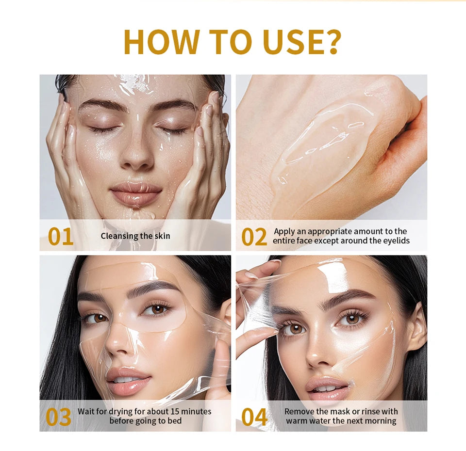 Deep Collagen Mask Peel Off Mask Face Anti Wrinkle